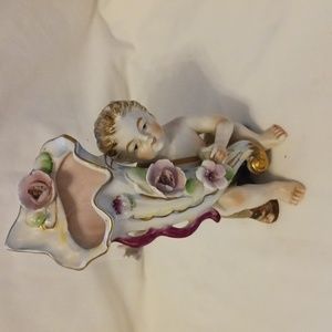 Vintage flower vase ceramic